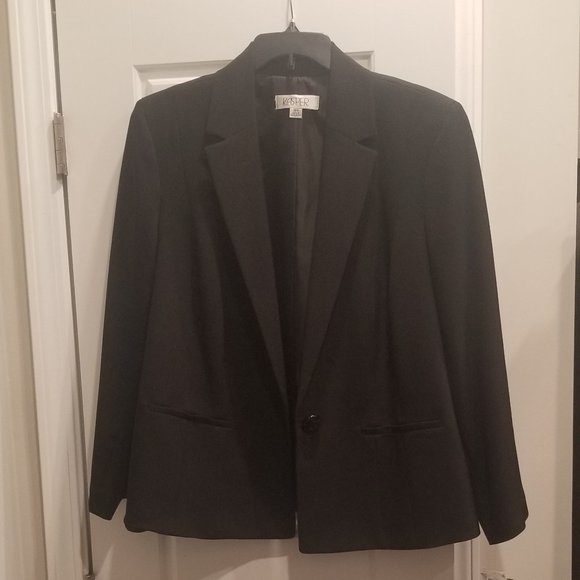 Black lined business jacket - New with tags - Picture 1 of 5